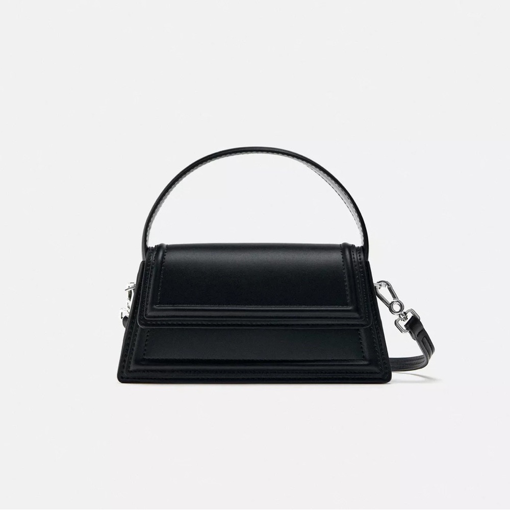 Zara Mini City Black Bag